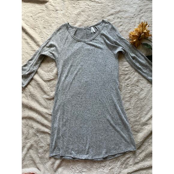 Vanity Gray Marle Tunic Dress Size Large - Picture 1 of 7